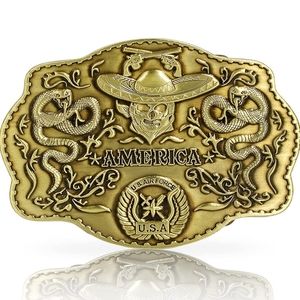 Air force belt buckle approximately 3.75 inch wide